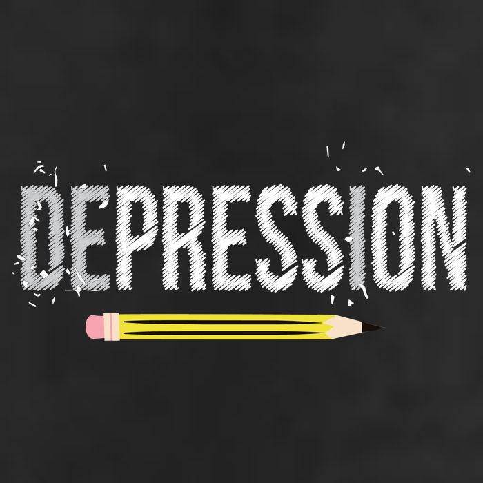 Depression Pencil 11oz C Handle Ceramic Mug