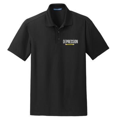 Depression Pencil Dry Zone Grid Polo