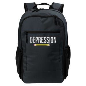 Depression Pencil Daily Commute Backpack