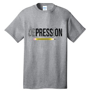 Depression Pencil Tall T-Shirt