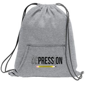 Depression Pencil Sweatshirt Cinch Pack Bag