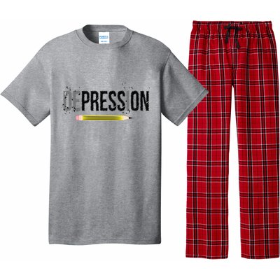 Depression Pencil Pajama Set