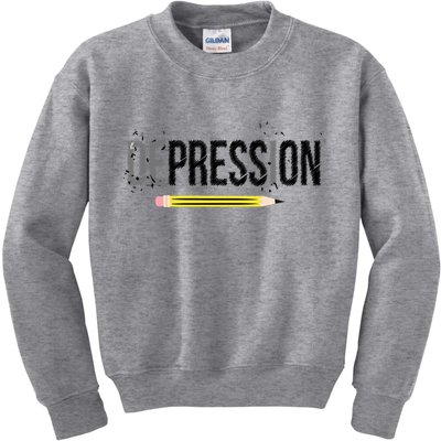 Depression Pencil Kids Sweatshirt
