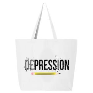 Depression Pencil 25L Jumbo Tote