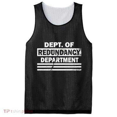 Dept. Of Redundancy Deparment Mesh Reversible Basketball Jersey Tank