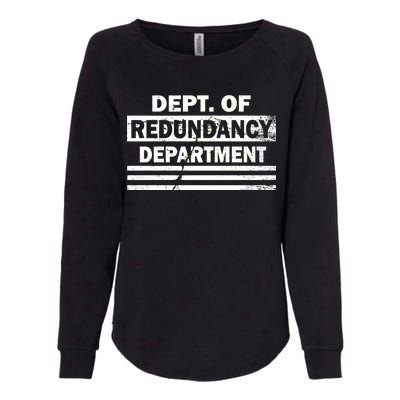 Dept. Of Redundancy Deparment Womens California Wash Sweatshirt