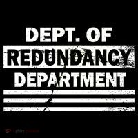 Dept. Of Redundancy Deparment Tank Top