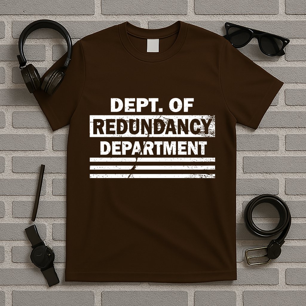 Dept. Of Redundancy Deparment T-Shirt