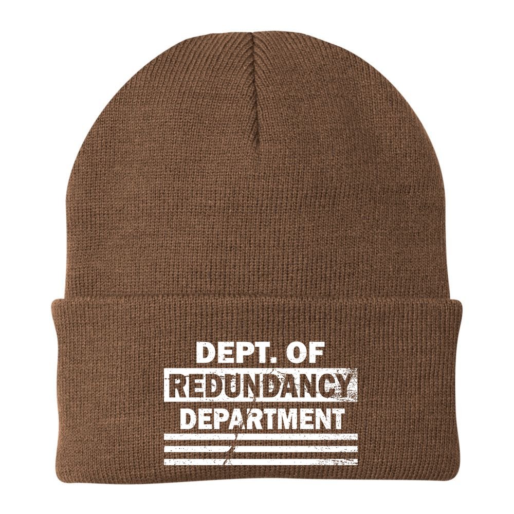 Dept. Of Redundancy Deparment Beanie