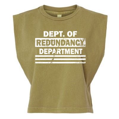 Dept. Of Redundancy Deparment Garment-Dyed Women's Muscle Tee