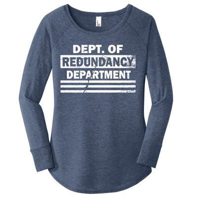 Dept. Of Redundancy Deparment Women's Perfect Tri Tunic Long Sleeve Shirt