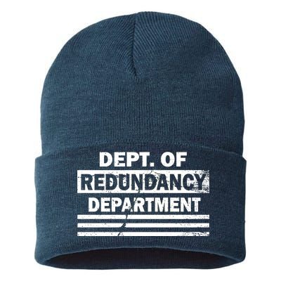 Dept. Of Redundancy Deparment Sustainable Knit Beanie