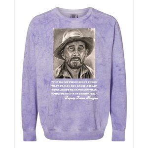 Deputy Festus Haggen Quote Colorblast Crewneck Sweatshirt