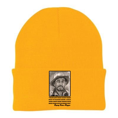 Deputy Festus Haggen Quote Knit Cap Winter Beanie