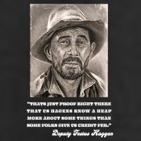 Deputy Festus Haggen Quote 7 Panel Mesh Trucker Snapback Hat