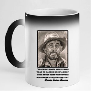 Deputy Festus Haggen Quote 11oz Black Color Changing Mug