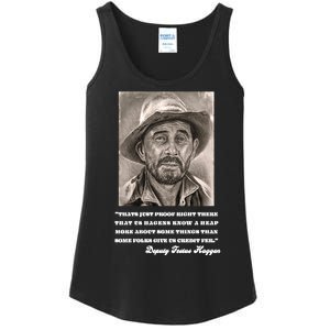 Deputy Festus Haggen Quote Ladies Essential Tank