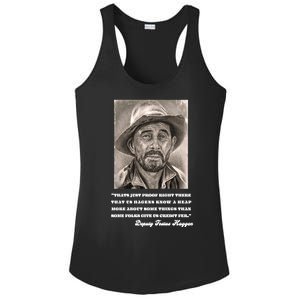 Deputy Festus Haggen Quote Ladies PosiCharge Competitor Racerback Tank