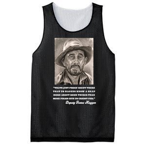 Deputy Festus Haggen Quote Mesh Reversible Basketball Jersey Tank