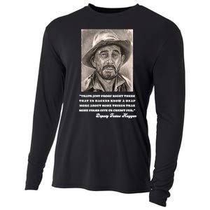 Deputy Festus Haggen Quote Cooling Performance Long Sleeve Crew