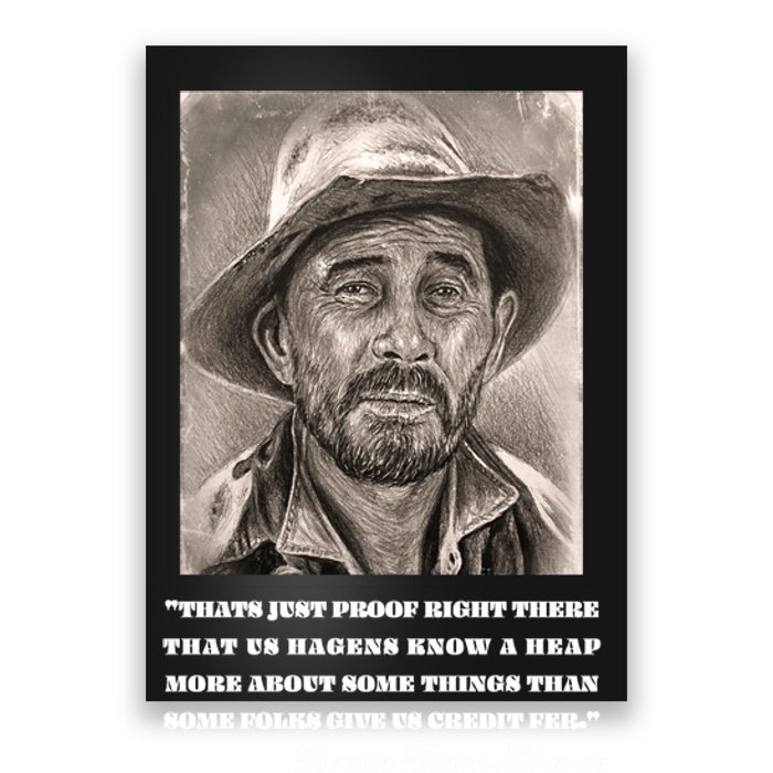 Deputy Festus Haggen Quote Poster