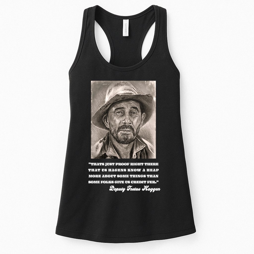 Deputy Festus Haggen Quote Womens Tank Top