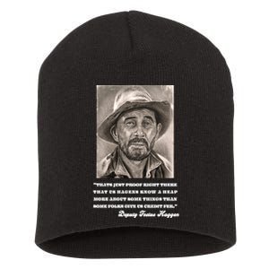 Deputy Festus Haggen Quote Short Acrylic Beanie