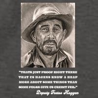 Deputy Festus Haggen Quote Vector Backpack