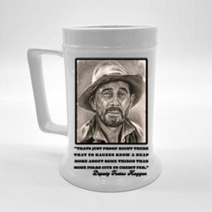 Deputy Festus Haggen Quote Beer Stein