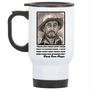 Deputy Festus Haggen Quote Stainless Steel Travel Mug