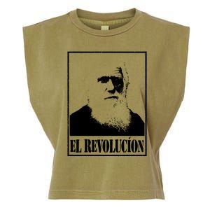 Darwin El Revolucion Garment-Dyed Women's Muscle Tee