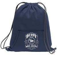 Derby Day Come For The Race Stay For The Mint Juleps Sweatshirt Cinch Pack Bag