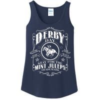 Derby Day Come For The Race Stay For The Mint Juleps Ladies Essential Tank