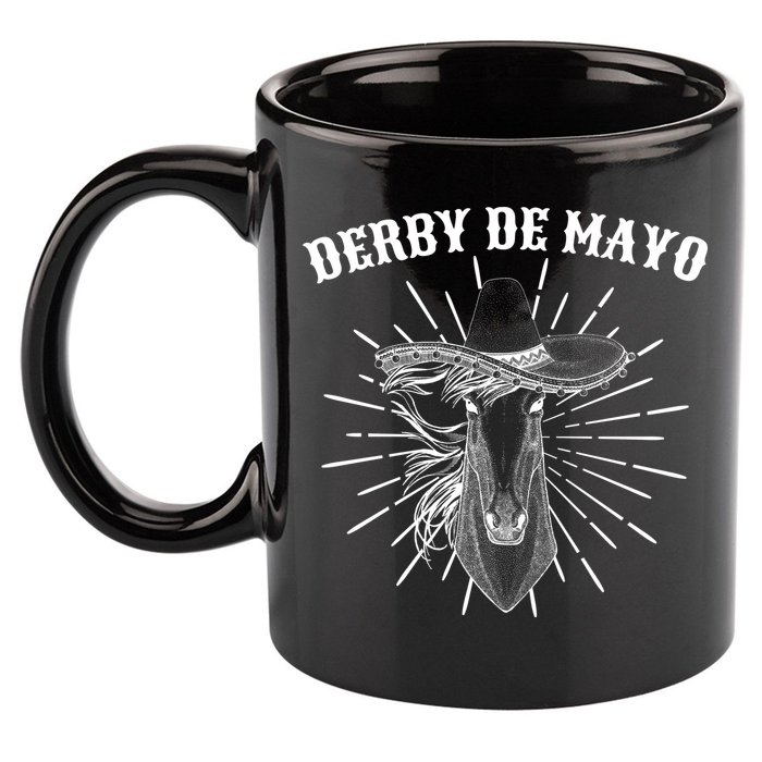 Derby De Mayo Horse  11oz C Handle Ceramic Mug
