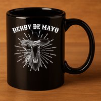 Derby De Mayo Horse  11oz C Handle Ceramic Mug