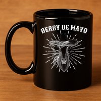 Derby De Mayo Horse  11oz C Handle Ceramic Mug