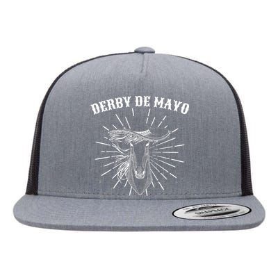 Derby De Mayo Horse  Flat Bill Trucker Hat