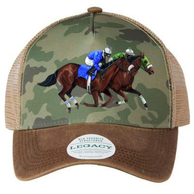 Derby Horse Racing Legacy Tie Dye Trucker Hat