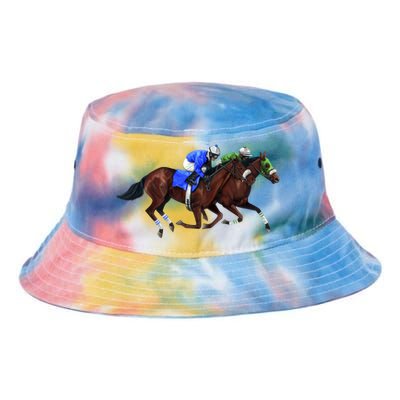 Derby Horse Racing Tie Dye Newport Bucket Hat