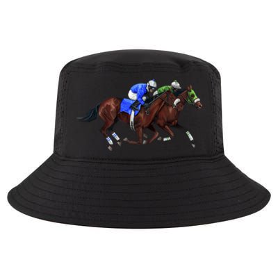 Derby Horse Racing Cool Comfort Performance Bucket Hat