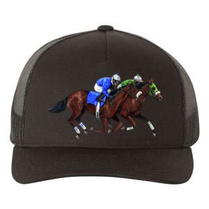 Derby Horse Racing Yupoong Adult 5-Panel Trucker Hat