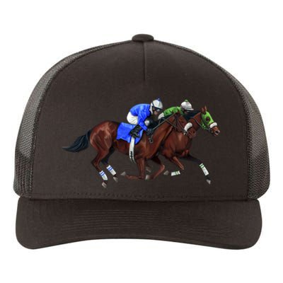 Derby Horse Racing Yupoong Adult 5-Panel Trucker Hat