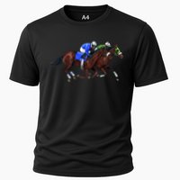 Derby Horse Racing Cooling Performance Crew T-Shirt