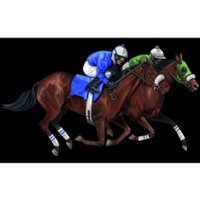 Derby Horse Racing Bumper Sticker