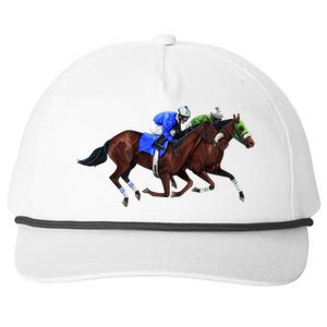 Derby Horse Racing Snapback Five-Panel Rope Hat