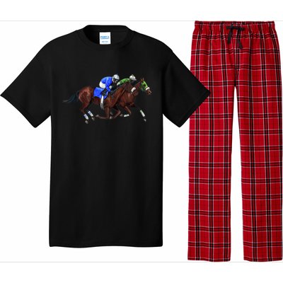 Derby Horse Racing Pajama Set