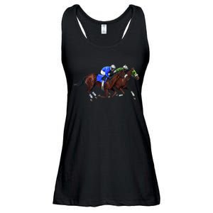 Derby Horse Racing Ladies Essential Flowy Tank