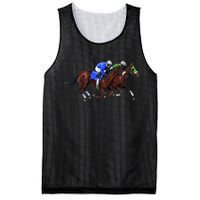 Derby Horse Racing Mesh Reversible Basketball Jersey Tank