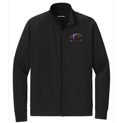 Derby Horse Racing Stretch Full-Zip Cadet Jacket