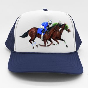 Derby Horse Racing Trucker Hat